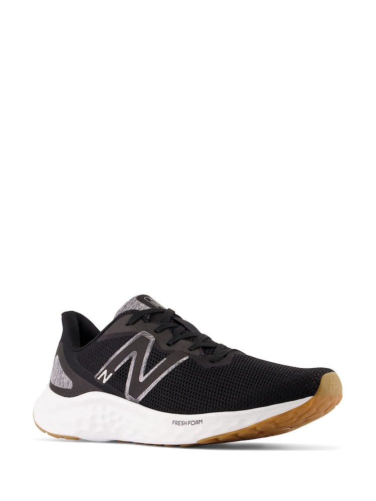 New Balance Black Grey Mens Fresh Foam Arishi v4 Trainers - Image 2 of 8