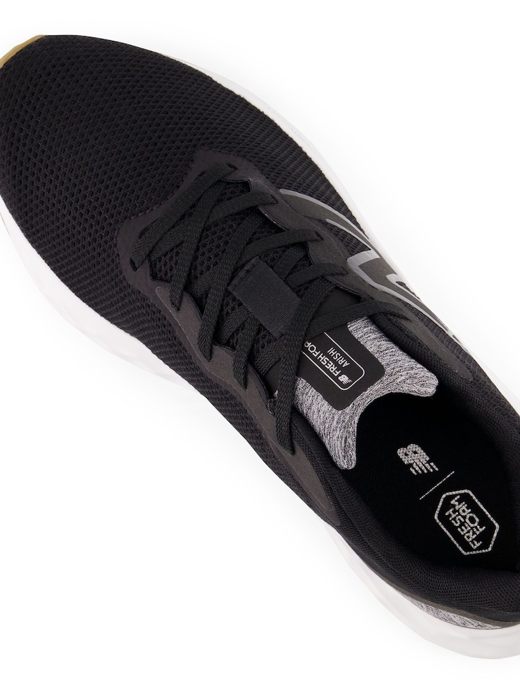 New Balance Black Grey Mens Fresh Foam Arishi v4 Trainers - Image 8 of 8