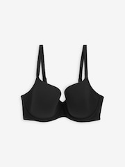 Black/White/Pastel Rose Nude Pad Balcony DD+ Cotton Blend Ultimate Comfort Bras 3 Pack - Image 9 of 10