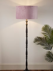 Searchlight Black Lumi Candlestick Floor Lamp Base - Image 2 of 4