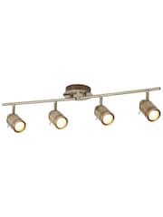 Searchlight Brass Titan 4 Light Antique Brass Split Bar Spotlight - Image 3 of 3