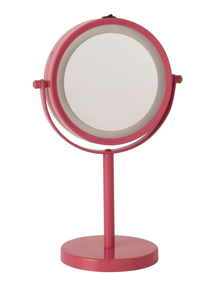 Searchlight Pink Margot Illuminated Mirror - Image 3 of 3