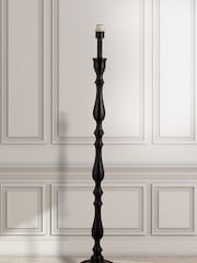 Searchlight Black Wren Candlestick Floor Lamp Base - Image 1 of 4
