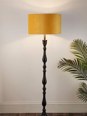 Searchlight Black Wren Candlestick Floor Lamp Base - Image 4 of 4