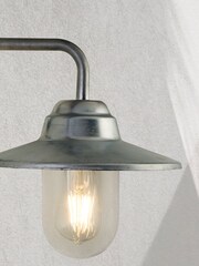 Searchlight Silver Max Fisherman Outdoor Wall Light - Image 2 of 3