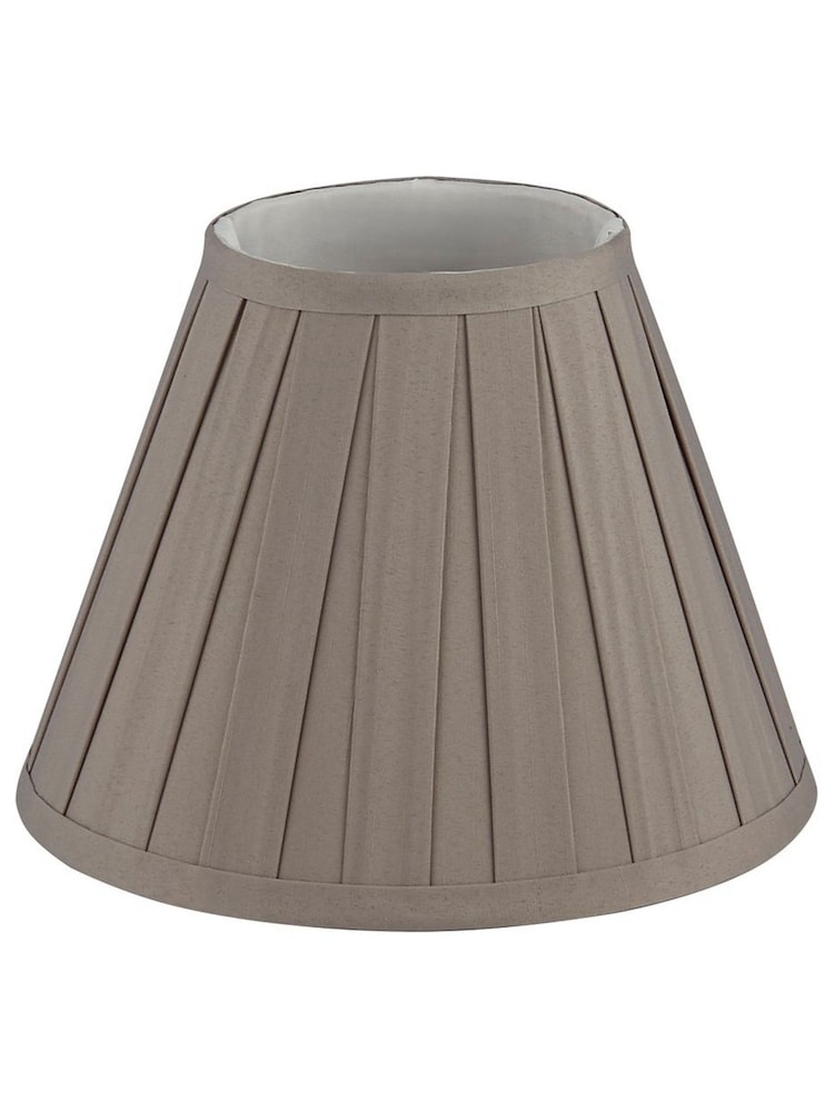 Searchlight Grey Belle Pleated Lamp Shade - Image 4 of 4