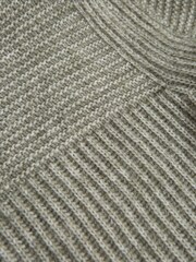 Reiss Sage Marcus Junior Crew Neck Ribbed Wool Blend Jumper - Image 5 of 5