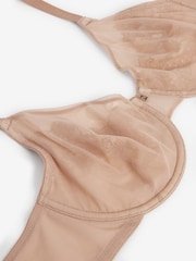 Nude Lace DD+ Minimiser Full Cup Bra - Image 7 of 7