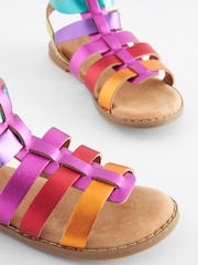 Rainbow Leather Gladiator Sandals - Image 5 of 8