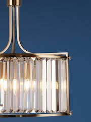 Searchlight Brass Hermione 5 Light Antique Ceiling Light - Image 2 of 3