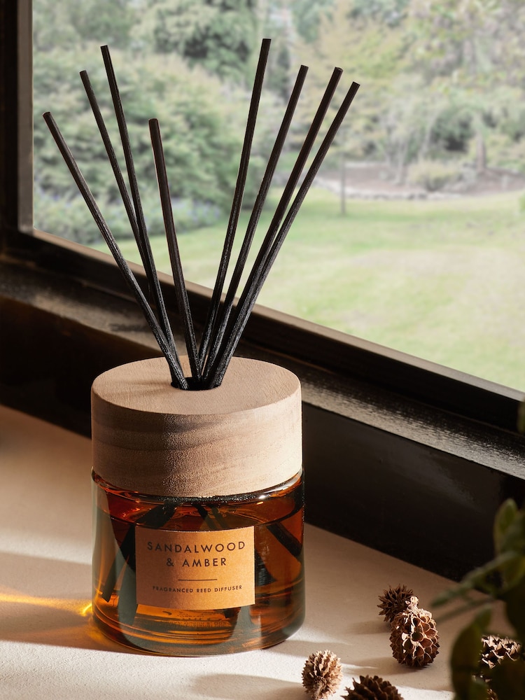 Bronx Sandalwood & Amber Fragranced 100ml Reed Diffuser - Image 2 of 4 Bronx Sandalwood & Amber Fragranced 100ml Reed Diffuser - Image 2 of 4