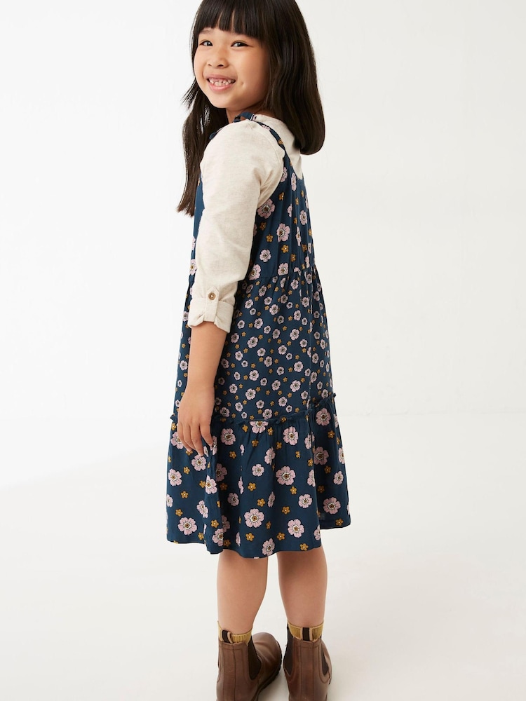 FatFace Blue Hope Mixed Floral Dress - Image 2 of 5