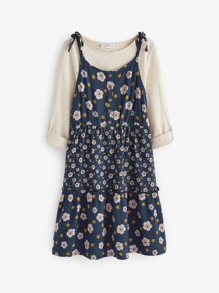 FatFace Blue Hope Mixed Floral Dress - Image 5 of 5 FatFace Blue Hope Mixed Floral Dress - Image 5 of 5