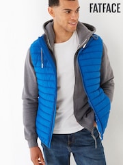 FatFace Blue Dartmouth Gilet - Image 1 of 4