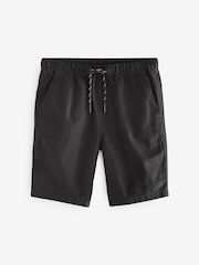 Black Pull-On Shorts (3-16yrs) - Image 1 of 2