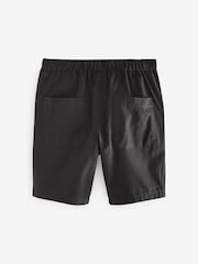 Black Pull-On Shorts (3-16yrs) - Image 2 of 2