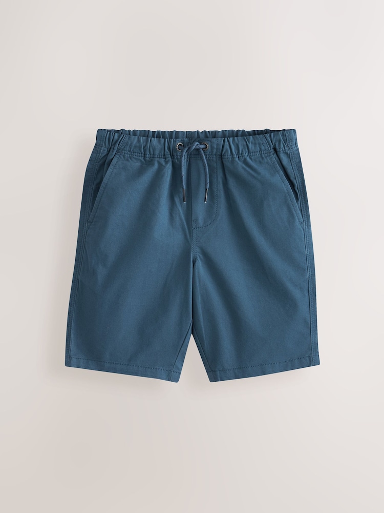 Blue 3 Pack Pull-On Shorts (3-16yrs) - Image 4 of 5