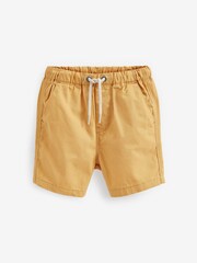 Ochre Yellow Plain Pull-On Shorts (3mths-7yrs) - Image 1 of 2