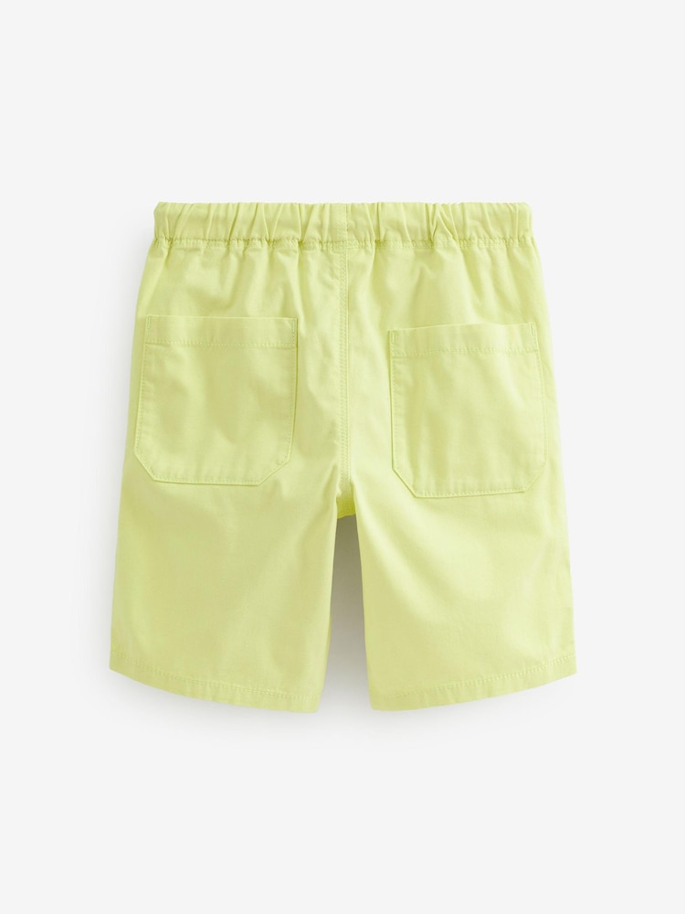 Bright Yellow Pull-On Shorts (3-16yrs) - Image 2 of 2