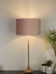 Searchlight Brass Beta Antique Metal Base - Image 2 of 4