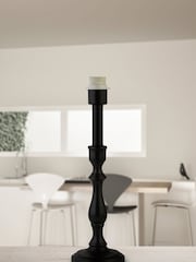 Searchlight Black Wren Candlestick Base - Image 1 of 4