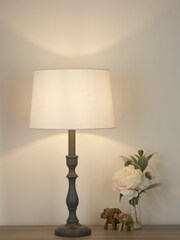 Searchlight Grey Wren Candlestick Base - Image 3 of 4