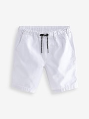 White Pull-On Shorts (3-16yrs) - Image 1 of 2