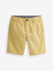 Ochre Yellow Chino Shorts (3-16yrs) - Image 1 of 2
