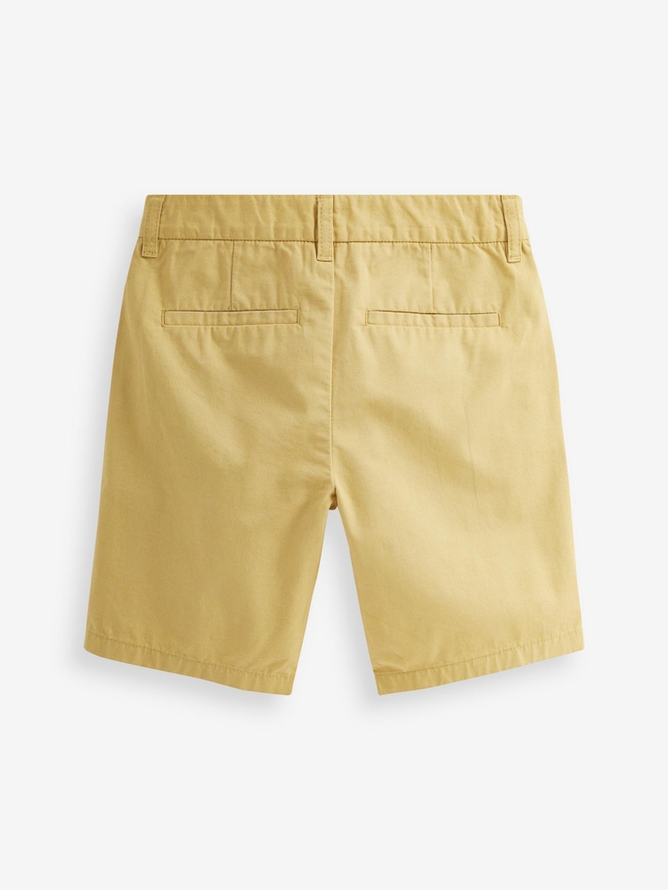 Ochre Yellow Chino Shorts (3-16yrs) - Image 2 of 2