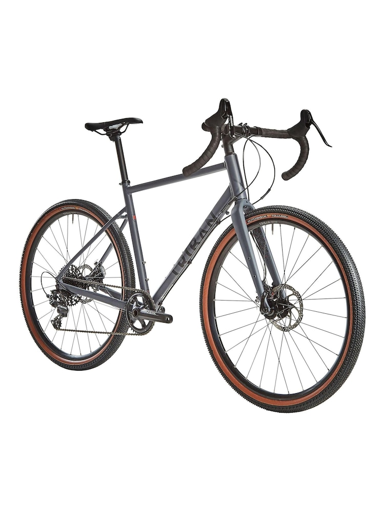 Decathlon Size XS Grey Gravel Triban Grvl 520 Sram Apex Bike - Image 2 of 6