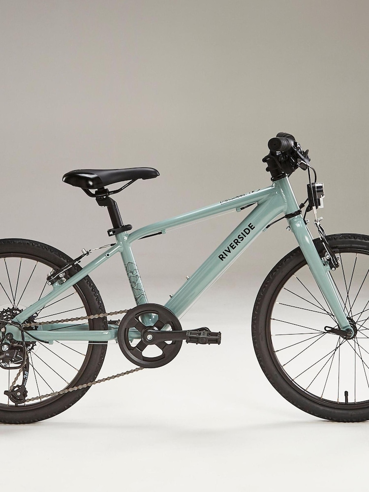 Decathlon Kids 20 Inch Green Hybrid Riverside 900 Bike - Image 1 of 6