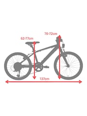 Decathlon Kids 20 Inch Green Hybrid Riverside 900 Bike - Image 5 of 6