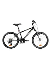Decathlon Black 20 Inch Kids Mountain Bike Rockrider St 500 6-9 Years - Image 1 of 7