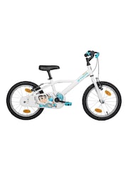 Decathlon White 16 Inch Kids Bike Inuit 100 4-6 Years - Image 5 of 5