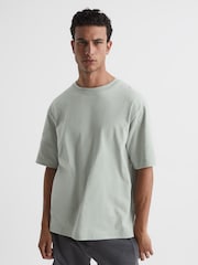 Reiss Rosemary Tate Garment-Dye Relaxed Fit T-shirt - Image 1 of 6