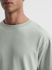 Reiss Rosemary Tate Garment-Dye Relaxed Fit T-shirt - Image 4 of 6