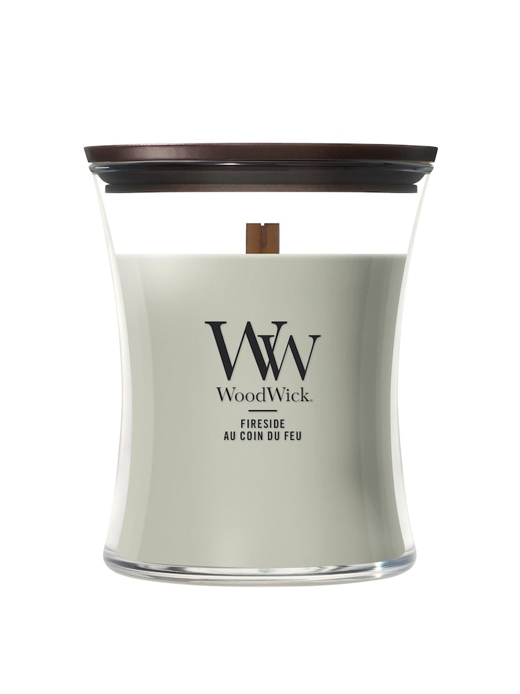Woodwick Grey Medium Hourglass 1 Wick Candle - Image 4 of 4 Woodwick Grey Medium Hourglass 1 Wick Candle - Image 4 of 4