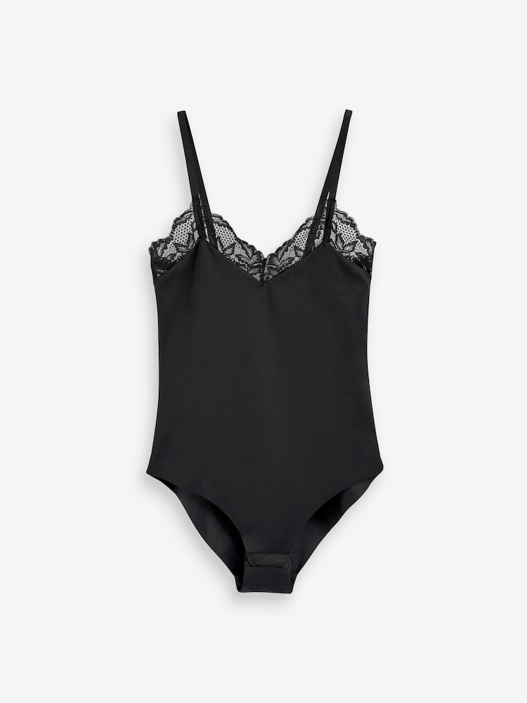 Black Smoothing Lace Trim Body - Image 7 of 7 Black Smoothing Lace Trim Body - Image 7 of 7
