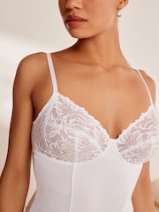 White Comfort Lace Body - Image 5 of 6
