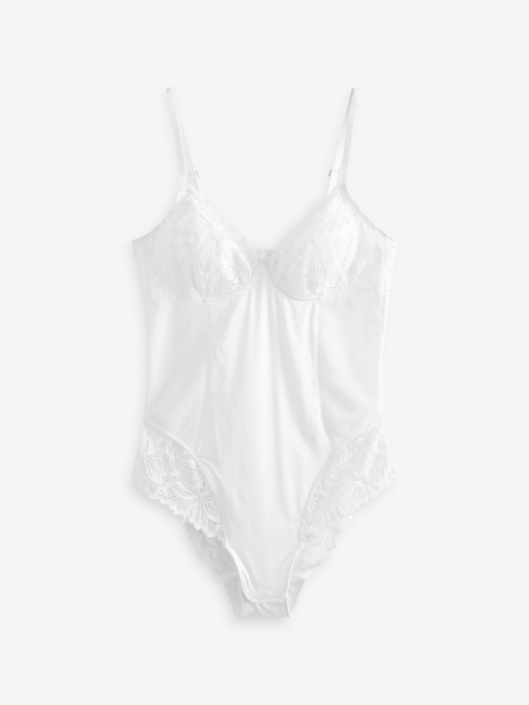 White Comfort Lace Body - Image 6 of 6