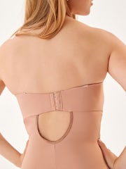 Nude DD+ Minimising Tummy Control Smoothing Strapless Bodysuit - Image 3 of 4