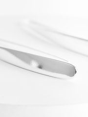 Silver Tone Pull Through Earrings - Image 4 of 4