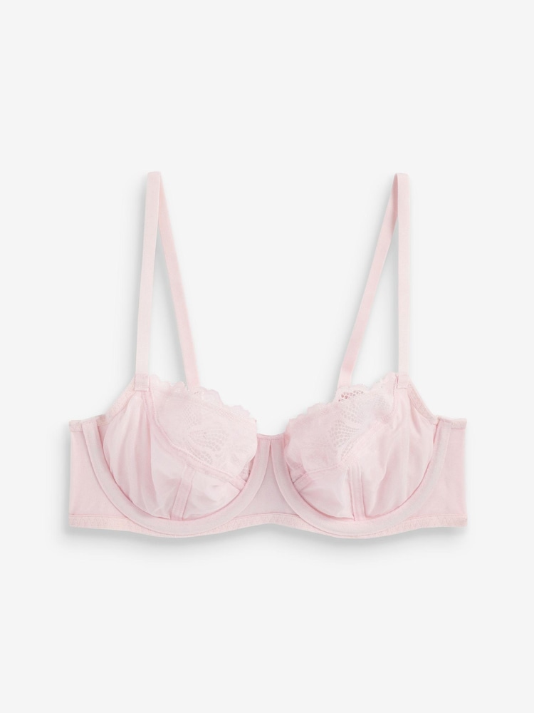 Dorina Curves Kelsea Eco Unwattierte Bügel-BHs, Petrolblau/Rosa, 2er-Pack - Bild 2 von 17