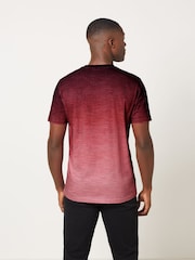 Coral Red Stag Dip Dye T-Shirt - Image 3 of 5