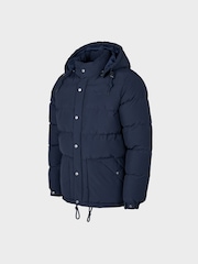 Penfield Blue Contrast Puffer Coat - Image 8 of 9