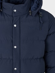 Penfield Blue Contrast Puffer Coat - Image 9 of 9