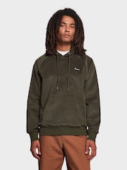 Penfield Green Corduroy Hooded Sweatshirt - Image 1 of 7