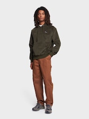Penfield Green Corduroy Hooded Sweatshirt - Image 3 of 7