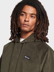 Penfield Green Corduroy Hooded Sweatshirt - Image 4 of 7