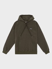 Penfield Green Corduroy Hooded Sweatshirt - Image 6 of 7
